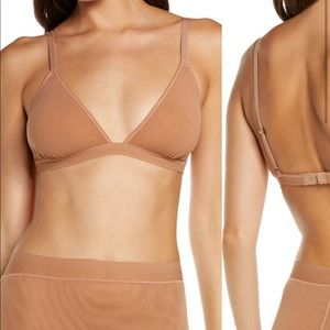 SKIMS Summer Mesh Triangle Bralette Sienna